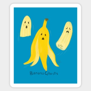 Banana Ghosts Sticker